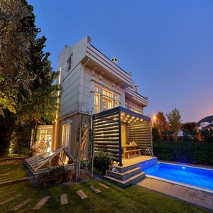 Pergola bioclimatique en aluminium à lames orientables, électrique, étanche, écologique, pour <span class=keywords><strong>jardin</strong></span>, terrasse, toit et événements en extérieur - Product Image 4