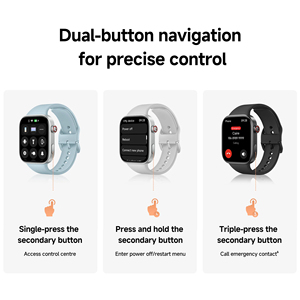 Xiaomi <span class=keywords><strong>Redmi</strong></span> <span class=keywords><strong>Watch</strong></span> 6 con Pantalla AMOLED de 2.07 Pulgadas, 60 Hz, Resistente al Agua 5 ATM, GNSS, GPS, 24 Días de Autonomía de la Batería, Monitor de Salud y Actividad Física - Product Image 4