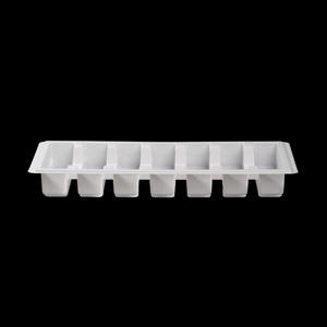Plateau en plastique PS personnalisé pour biscuits, avec estampage, pour biscuits et gelées, échantillon disponible, vente en gros, OEM/ODM - Product Image 1