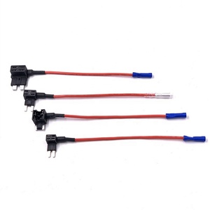 <span class=keywords><strong>Micro</strong></span> Mini ขนาดฟิวส์เพิ่มวงจรใช้งานง่าย150มม.16AWG ฟิวส์สีฟ้า Terminal - Product Image 2