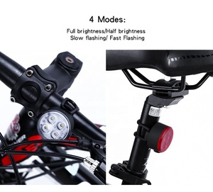 Juego <span class=keywords><strong>de</strong></span> luces impermeables <span class=keywords><strong>para</strong></span> <span class=keywords><strong>bicicleta</strong></span>, 4 modos, luz trasera, carga USB, <span class=keywords><strong>linterna</strong></span> <span class=keywords><strong>para</strong></span> ciclismo, <span class=keywords><strong>linterna</strong></span> Led <span class=keywords><strong>para</strong></span> <span class=keywords><strong>bicicleta</strong></span> - Product Image 5