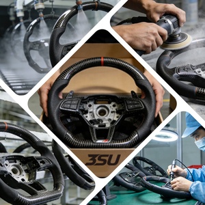 Volante de Fibra de Carbono con Agarre Cómodo, Apto para <span class=keywords><strong>Lexus</strong></span> IS NS GS RS 250 <span class=keywords><strong>350</strong></span> 500 <span class=keywords><strong>F</strong></span>, Volante Nuevo y Mejorado, Piezas de Auto - Product Image 6