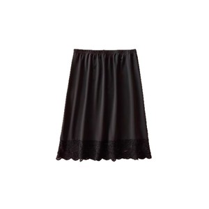 European and American style anti-seepage <b>lace</b> base layer anti-exposure midi skirt A-line skirt women's short skirt base layer - Product Image 5