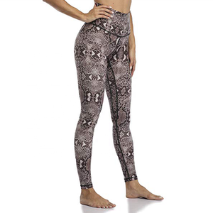 Nueva tendencia Fitness Workout Sublimado Legging Sublimación personalizada Impreso Señoras Crossover Cintura Yoga Medias - Product Image 5
