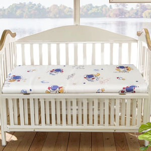 Ropa <span class=keywords><strong>de</strong></span> cama para niños <span class=keywords><strong>de</strong></span> muselina <span class=keywords><strong>de</strong></span> algodón orgánico GOTS personalizada Sábanas <span class=keywords><strong>de</strong></span> bebé adorables para dulces sueños - Product Image 2