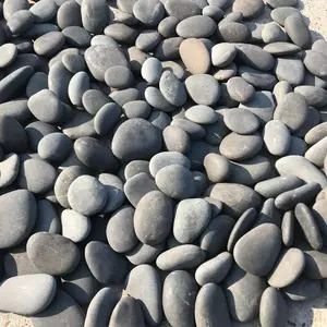 Felt Pebbles Garden Dark Grey Pebble Wash And Stones