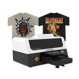 เครื่องพิมพ์ A3 DTG แบบอัตโนมัติ พร้อมหัวพิมพ์คู่ XP600 สำหรับเสื้อยืด เสื้อฮู้ด กางเกง หมวก รองเท้า และอื่นๆ - Product Image 4