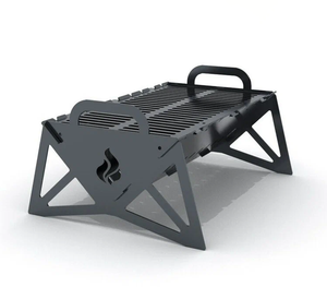 Fourneau en métal durable grillant la <span class=keywords><strong>cheminée</strong></span> extérieure de foyer de chauffage <span class=keywords><strong>pour</strong></span> l'espace vital extérieur - Product Image 4