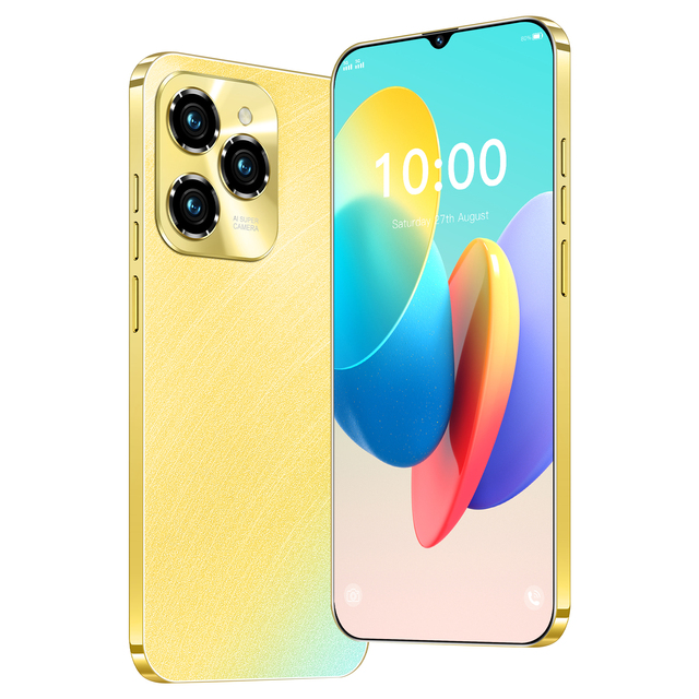 Hot 40 Pro CDMA LTE 5G Android Smartphone With 6.8-inch HD Screen 16GB+1TB Storage Octa Core CPU Dual SIM Card Mobile Phone
