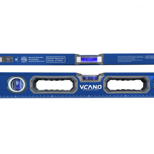 <span class=keywords><strong>Nivel</strong></span> Magnético Manual de Grado DIY, Instrumento de Acero Inoxidable <span class=keywords><strong>con</strong></span> 3 Imanes, Precisión de 0.5mm, Ancho de 7cm para Medición y Reparación - Product Image 1