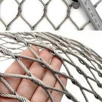 Maille de câble en acier inoxydable 304 316 pour volière, zoo, enclos de tigres et d'oiseaux