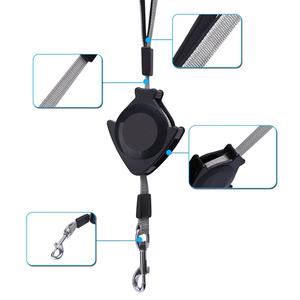 <span class=keywords><strong>Collar</strong></span> de entrenamiento de perros impermeable personalizado de diseñador, conjunto de correa retráctil de nailon para mascotas para perros medianos a grandes, patrón impreso - Product Image 4