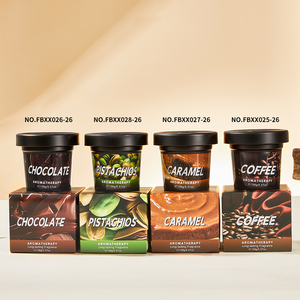 Ambientador Sólido para Coche con Aroma Duradero a Pistacho, Chocolate, Caramelo y Café, 158g 5.57oz, Fragancia Cálida y Liberada - Product Image 6