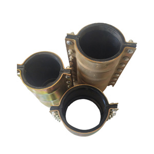 Colliers de serrage pour tuyaux en acier, finition zinguée, 15-200 Imperial, pour réparation de pipelines, industrie générale - Product Image 1