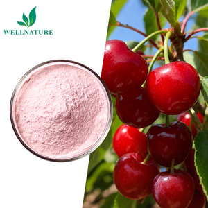 Fabriksprijs Natuurlijk Biologisch Acerola Kersen Fruit Extract Poeder Voedingskwaliteit 1kg Trommel/Blik Halal Gecertificeerd Vitamine C 17% - Product Image 1