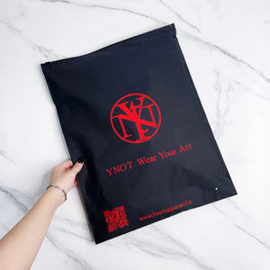 <span class=keywords><strong>Sac</strong></span> à fermeture éclair 35x45cm personnalisé impression marque Logo Poly vêtement veste à capuche emballage <span class=keywords><strong>sac</strong></span> à fermeture éclair pour vêtements - Product Image 3