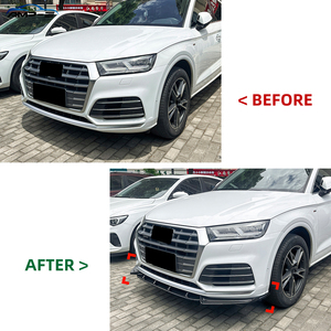AMP-Z <span class=keywords><strong>Q5</strong></span> FY Splitter per Paraurti Anteriore, Adesivi Decorativi, Copertura Parafango per Audi <span class=keywords><strong>Q5</strong></span> FY Pre-facelift <span class=keywords><strong>Sline</strong></span> 2018-2020 - Product Image 2