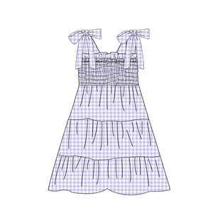 Nuovi Design di <span class=keywords><strong>Abbigliamento</strong></span> per Bambini per il Mardi Gras, Vestiti Ricamati per Bambine, <span class=keywords><strong>Abbigliamento</strong></span> per Bambini - Product Image 6