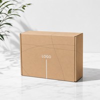 Usine de carton en Chine, papier kraft, carton de grande taille, boîtes d'emballage en carton ondulé, logo personnalisé