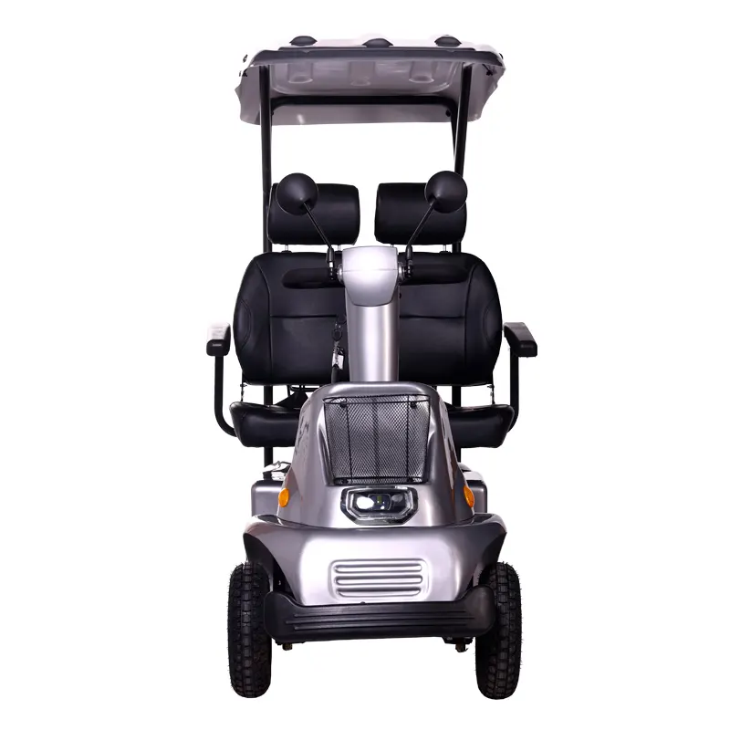 MINIBUSEV M1 intelligenter Scooter für Ältere vier-Rad-Electric-Invalid-Familie 2-Personen-Älter-Assistent Freizeit-Batterie-Auto