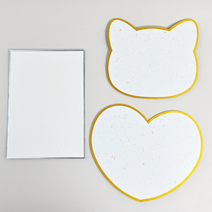 Pikakey High-quality Paper <strong>Anime</strong> Shikishi Wifu Cards Custom Shapes Multiple Colors Border Art Board Comic Con - Product Image 2