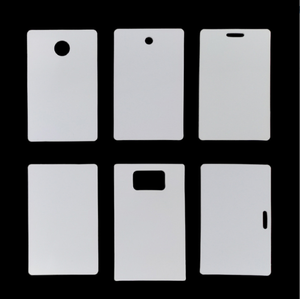 PVC Blank <b>Card</b> for <b>Card</b> <b>Printer</b> Inkjet Printing Double Sided Telecom Mobile Cable <b>Card</b> Custom Punch Hole - Product Image 4