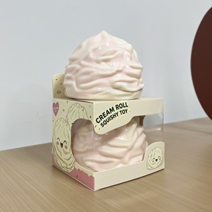 Giant Cream Roll <b>Squishy</b> Toy Cream Roll <b>Slow</b> <b>Rising</b> <b>Squishy</b> Stress Relief Toy - Product Image 3