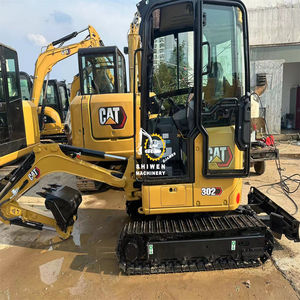 Excavadora de orugas hidráulica CAT302 usada de alta calidad, Mini CAT303 excavadora, construcción en buenas condiciones de trabajo para Motor CAT - Product Image 6