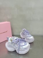 Baskets Chunky Rétro Y2K Aurora Métalliques Respirantes d'Été à Semelle Magma, Hauteur de Plateforme 8cm, Rehaussantes, OEM