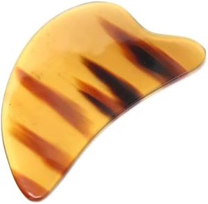 Planche de massage Gua Sha personnalisée en corne de bœuf naturelle pour soulager les nœuds musculaires, outil de raclage corporel et facial, pierre de drainage lymphatique - Product Image 2