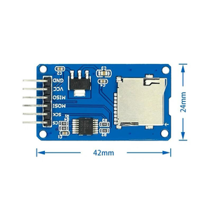 Giao diện SPI Đầu đọc thẻ TF Thẻ Đọc-ghi với chip chuyển đổi cấp mô-đun thẻ Micro SD - Product Image 1