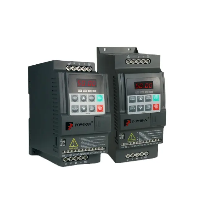 Powtran 0.4kw ~ 5.5kw 220V/380V Omvormer Of Ac Frequentie Omvormer 400Hz Nfc Dc/Ac Omvormers Ce Tuv Iso Software Reengineering