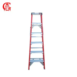 FRP gấp thang 4 6 8 10 12 Chân Nhà sản xuất thang sợi thủy tinh thang nhà cung cấp