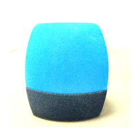 Divers Microphone sans fil de type C Pare-brise Triangle et mousse carrée avec couvercle bicolore pour microphones