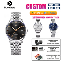 PD-1759 Montre-bracelet mécanique automatique de luxe pour homme, étanche 100 m, date, sport, bracelet en acier inoxydable, boîte incluse