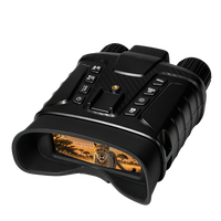 Jumelles TFN MV19 4K avec zoom 9X, lunettes de vision nocturne 3D montées sur la tête, infrarouge 850 nm