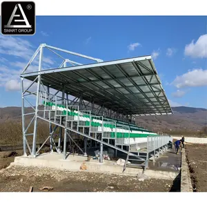 Outdoor Bleachers Dismountable Grandstand For Arena Sports Stadium Detachable Seating System Steel Metal Stand
