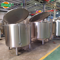 Ligne de traitement de kombucha industriel Tiantai 4000L Machine d'usine de kombucha