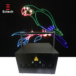 Spectacle Visuel Artistique Interactif, Projecteur de Spectacle Laser RGB Programmable de 20 <span class=keywords><strong>Watts</strong></span> à Activation Sonore, Logos Personnalisés, Jardin - Product Image 1