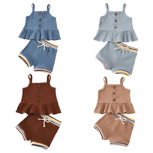 Tenues d'été super mignonnes et adorables pour bébés filles, ensembles de vêtements pour l'été - Product Image 2