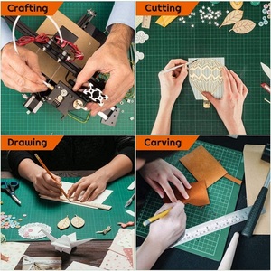 Planche à découper professionnelle longue durée, épaisse, antidérapante, auto-réparatrice, double face, <span class=keywords><strong>tapis</strong></span> <span class=keywords><strong>de</strong></span> <span class=keywords><strong>découpe</strong></span> rotatif - Product Image 4
