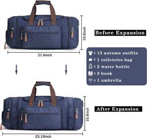 Échantillon gratuit, usine source, sac de sport léger pliable, imperméable, sac de voyage pour bébé, organisateur de voyage - Product Image 2