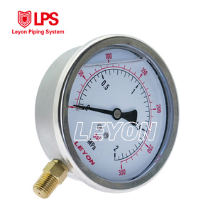 Système de lutte contre l'incendie LEYON FM UL, système de protection incendie, système d'extincteurs, raccordement inférieur en laiton de 4 pouces 1/4'', manomètre de pression incendie - Product Image 2