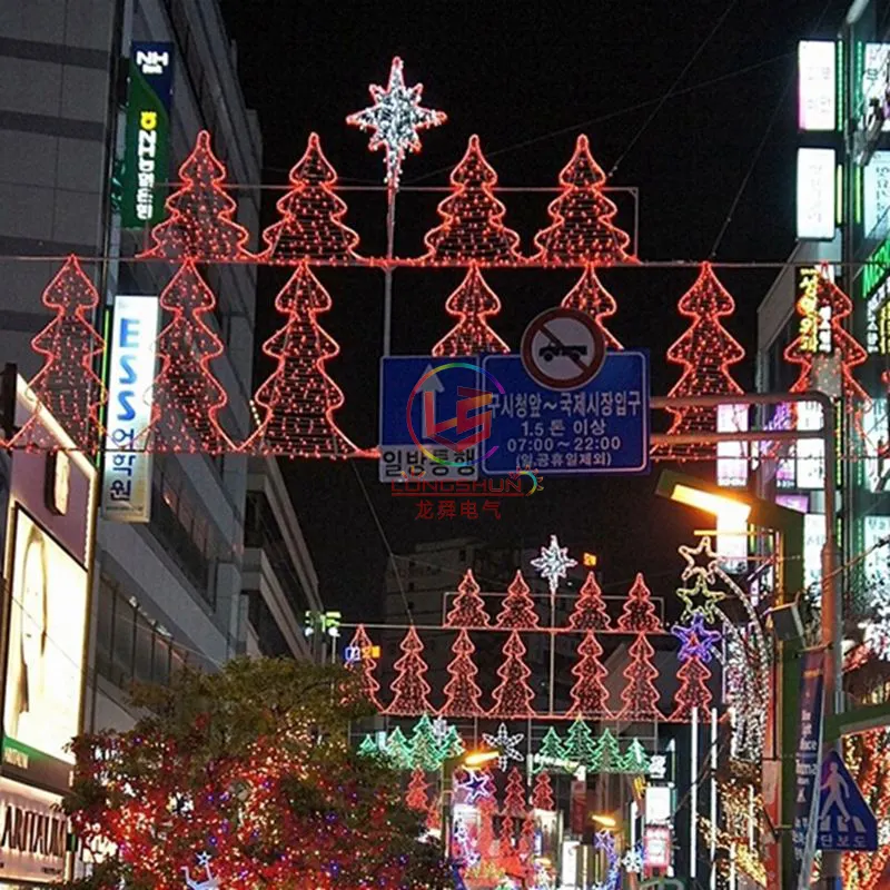Christmas Outdoor Street Decoration Lights Custom Luxury Street Square for Street decoration