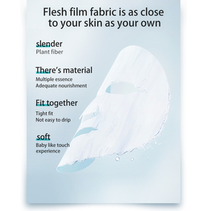 Hydrating Facial Mask-giữ ẩm & nuôi dưỡng giấy tấm mặt nạ với khuôn mặt nâng & chống nhăn Mono dùng một lần - Product Image 4