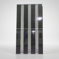 Module solaire photovoltaïque transparent BIPV Green House à double vitrage 220w 300w 380w, panneau solaire en verre semi-transparent