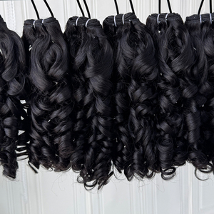 Paquetes de Cabello Humano Rizado y Voluminoso de Camboya, Directo de Fábrica, Cabello Natural en Color Natural para Compradores al por Mayor - Product Image 3