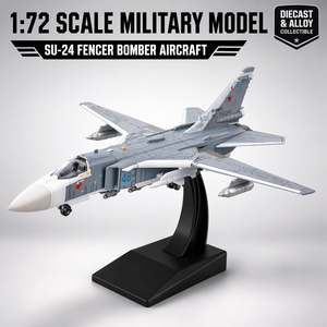Kit de Modelo de Plástico del Bombardero <span class=keywords><strong>SU</strong></span>-<span class=keywords><strong>24</strong></span> Fencer a Escala 1/72, Juguete de Simulación de Aeronaves Militares, Avión de Combate Coleccionable para Aficionados Adultos - Product Image 2