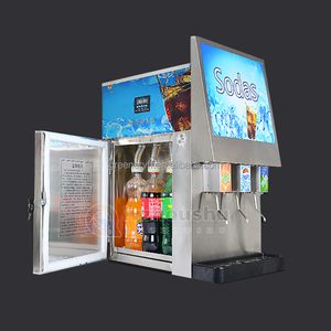 Máquina dispensadora automática de <span class=keywords><strong>3</strong></span> bebidas congeladas para <span class=keywords><strong>Soda</strong></span>, máquinas comerciales de bebidas de Cola, bebida de refrigeración de jugo de fruta fría - Product Image 2