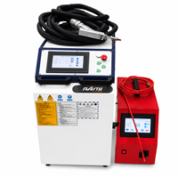 Machine de soudage au laser à fibre portative Raytu 1500W 2000W 3000W, facile à utiliser, soudeuse 4-en-1